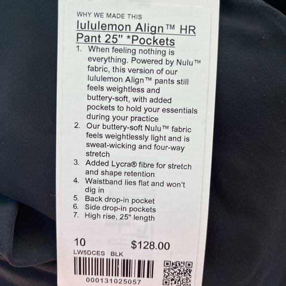 lululemon athletica black Leggings - Picture 3 of 3